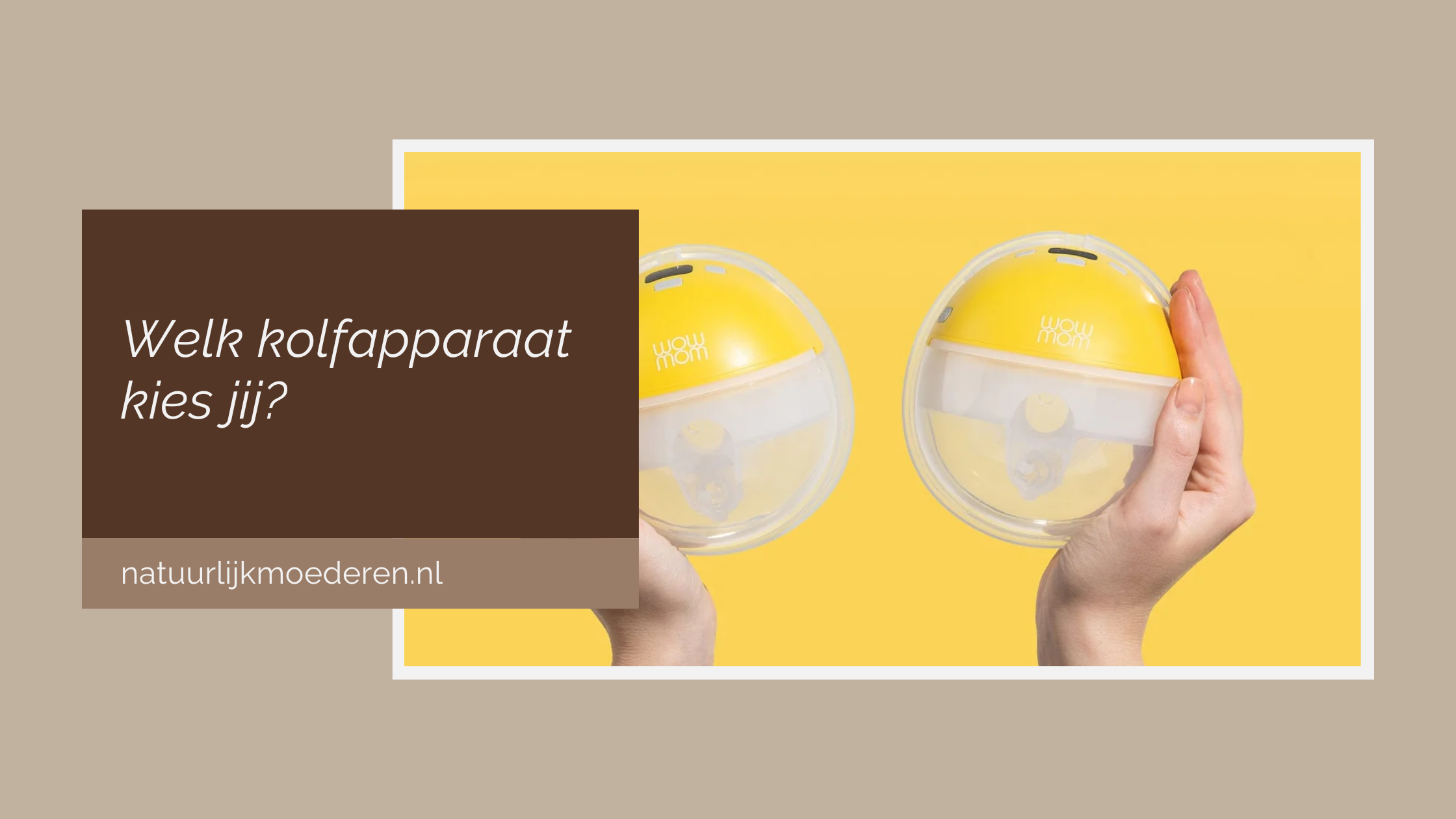 Een kolfapparaat kiezen? Laat je goed adviseren, maar doe zéker zelf je voorwerk