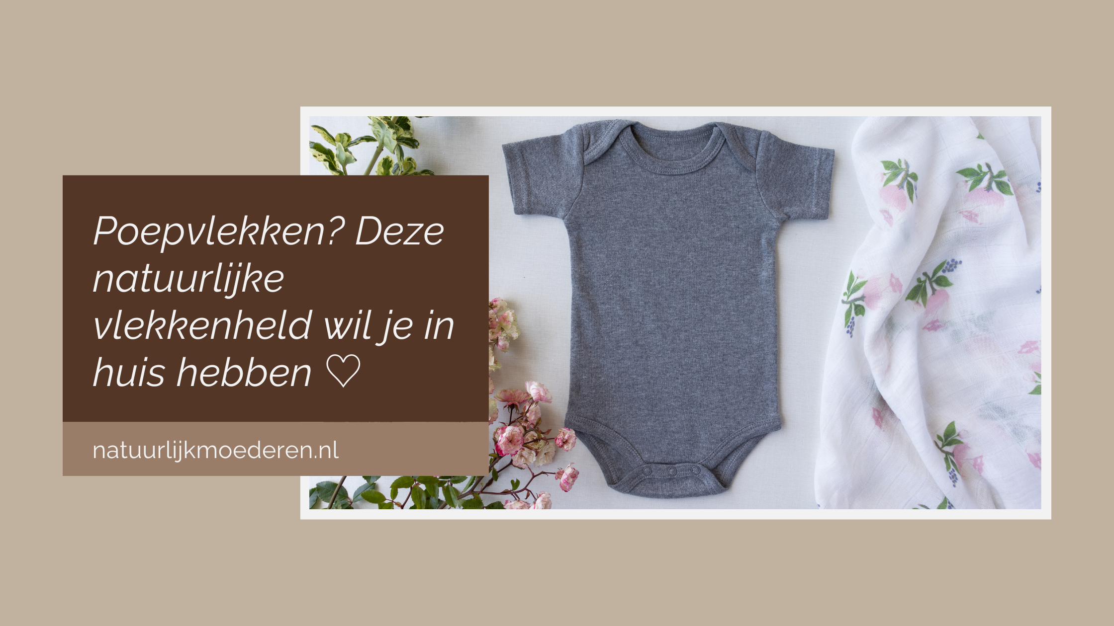 Poepvlekken? Deze natuurlijke vlekkenheld wil je in huis hebben ♡